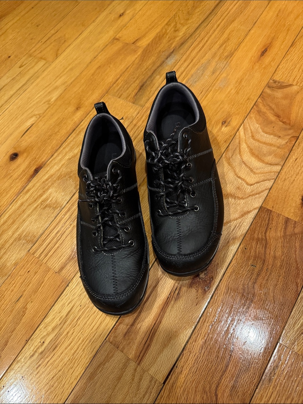 L.L. Bean casual walking sneakers.